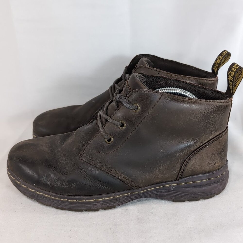 Dr. Martens Brown Leather Boots Emil Men 10 US W11 9UK 43EU SK05S CA004 Lace Up